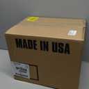 Samsill 12 Pack Durable 1.5 Inch 3 Ring Binders, Round Ring, Clear View Cover for Presentations, Black