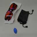 Titan Gaming Glasses, Blue Light Blocking, Night Driving Glasses for Men, Computer Protection, Gift for Gamers (Black)