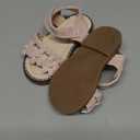 Bellocasa Toddler Girls Sandals Little Girl Summer Flat Sandal Baby Open Toe Outdoor Beach Holiday Dress Shoes Size 21