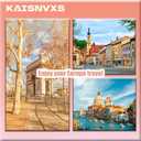 Prepaid SIM Card for Europe Travel - 10GB in UK / 6GB 4G High Speed Data Roaming in 71 Europen Countries for 30 Days, Unlimited Calls & Texts with UK Phone Number, No Need Activation,Plug and Play