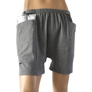 Shorts for Nephrostomy Bag, Catheter Leg Bag Holder Support Underwear for Drainage Bag Ostomy Care Clothes XXL