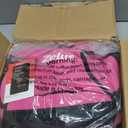 ZELUS Weighted Vest for Men and Women, Adjustable Body Weight Vest Exercise Set for Workouts, 4-10lb/ 11-20lb/ 20-32lb with 6 Ironsand Weights for Cardio Strength Training Walking Jogging, 20-32lb. Pink