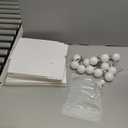 Outdoor String Lights, Led Patio String Lights, Waterproof, Weatherproof, Shatterproof Outdoor String Lights for Patio, Porch, Backyard, Garden Decor 1.5m(Warm White), Letters A 4mm