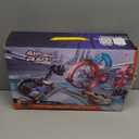 Slot Car Race Track Sets Dual-Player Electric Remote Control Cars Rechargable Magnetic Cars Racing Game with Hand Controllers Circular Overpass Track Birthday Toys for Boys Kids 6 7 8-12