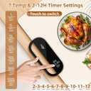 Food Warming Mat  Fast Heating Electric Warming Tray with 7 Temp Settings, 11-Hour Timer & Auto Shut-Off, Foldable Silicone Mat with Child Lock, Portable Warming Pad for Buffets, Holidays  Beige