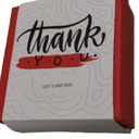 Gift cards with kind gestures, Thank you box