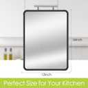 Titanium Cutting Boards for Kitchen, PTYTIFY Metal Cutting Board Non Toxic, Double Sided Chopping Board with Pure Titanium and Wheat Straw PP for Meat, Vegetables and Fruits Dishwasher Safe