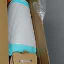 AKSPORT Inflatable Gymnatsics Mat Tumble Track 10ft 13ft 16ft 20ft 23ft Air Tumbling Mat with Air Pump for Home Use/Training/Cheerleading/Yoga (Mint Green)