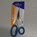 Westcott 14643 Soft Handle 8-Inch Straight Scissors, Blue, 1-Count