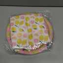 Lemon Party Decorations,60Pcs Lemon Birthday Party Plates and Napkins Pink and Yellow Lemon Table Decorations for Summer Party,Fruit Theme Birthday Party Supplies