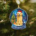 Golden Retriever Christmas Ornament 2025  Golden Retriever Ornaments for Christmas Tree, Dog Lovers Holiday Decoration