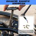 Magnetic Screwdriver Set: 24 in 1 Ratchet Mini Screwdriver Set, Multi-Function Bit Magnetic Drive Set with Detachable Ratchet Handle, Portable Precision Repair Tool Kit for Furniture Computer Bicycle