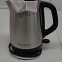 BLACK+DECKER 1.7L Cordless Electric Kettle, KE1700SD, Rapid Boil, Auto Shutoff, Stainless Steel