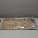 Serene Valley 27-9/16" x 14-9/16" Sink Protector, Rear Drain with Corner Radius 3/16", Sink Grid NLW2815R
