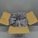 Heated Blanket Electric Full, Soft Flannel Heating Blanket with 8 Hours Auto Off 10 Fast Heating Levels Machine Washable Sherpa Heated Blanket with Overheating Protection (Light Gray)