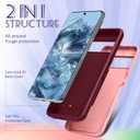 for Google Pixel 8 Pro Case Women - Cute Girls Cover Girly Kawaii Aesthetic Unique Design Flowers Castle Heavy Duty Protective Shockproof Military Grade Teen for Google Pixel 8 Pro Phone Cases