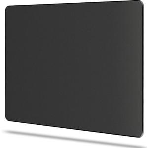 Hard Mouse Pad,Unique 3 Layers Mouse Pad with Plastic Surface,Compatible with High DPI Mice Quick Gestures Enhance Precision for Gaming and Office-Large (11.6"x9.5") Black (Black - 1 pc)