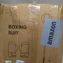 Punching Bag with Stand, Boxing Bag for Teens & Adults (Red & Black)