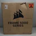 CORSAIR Frame 5000D RS Modular High Airflow Mid-Tower PC Case  4X Pre-Installed RS Fans, InfiniRail Fan Mounting System, GPU Anti-Sag, ASUS BTF, MSI Project Zero, Gigabyte Project Stealth  Black