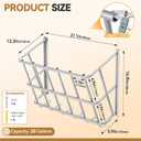 Hay Feeder for Goats,20 Gallons Livestock Feeder