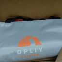 Opliy Portable Folding Camping Table for 2-4 Persons Aluminum Collapsible Table Lightweight with Carry Bag for Camping, Hiking, Picnics, BBQ, Beach Trips & Tailgating