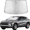 Autovir Windshield Sun Shade Fit for 2024 2025 2026 Chevrolet Trax | Sunshade, Front Car Window Shades Sun Visor, Blocks UV Rays & Heat, Car Accessories