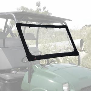 KEMIMOTO UTV Front Windshield Compatible with Kawasaki Mule 3000 3010 3020 2001-2008 Mule 2500 2510 2520 1993-2005 Clear Full Windshield Compatible with Ranger 2002-2008 Soft Window Accessories