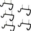 5PCS Pegboard Drill Holder with Double Hooks and Accessories Bag for Power Tools