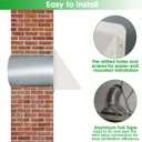 4Inch Dryer Vent Cover Outside,4"Dryer Vent Cover Outdoor,Exterior Vent Cover Dryer Wall Vent Exhaust Vent Dryer Vent Hood Cover Cap,Hooded Wall Vent with Screen&Damper for Dryer Duct HVAC Exhaust Fan