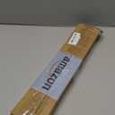 Curtain Rods for Windows 35-47 inch, 5/8 inch Matte Black Curtain Rod with Brackets Adjustable Telescoping for Bedroom Kitchen Study Living Room