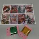 Christmas Gift Tags Set Holiday Design To/From Cards Vintage Winter Prints Included Decorative String Perfect For gifts and decor 15 list