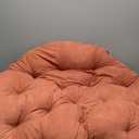 Blazing Needles Microsuede Papasan Cushion, 1 Count (Pack of 1), Spice