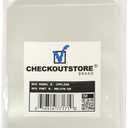 CheckOutStore Clear Storage Pockets (5 5/8 x 8 1/2) - Ideal for Organizing Stamps, Dies, and Craft Supplies (Pack of 100)