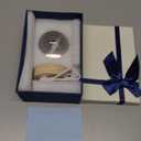 3D Solar System Crystal Ball with LED Colorful Lighting Touch Base, Solar System Model Decor Science Astronomy Gifts God Bless The World Easter Religious Space Gifts Decor