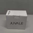 Stainless Steel Salt and Pepper Shaker Set with Glass Bottom, Perforated "S" and "P" Caps - Modern Kitchen Counter Decor (4oz)