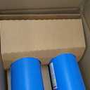 Pentair Pentek BBFS-22 Big Blue Two-Housing Filtration System, 1" NPT #20 High Capacity Water Filter Housing, Holds 20" x 4.5" Filter Cartridges