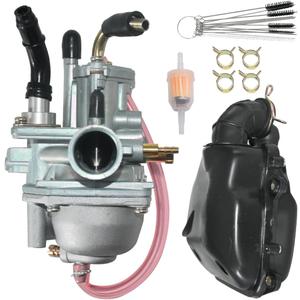 Predator 50 Carburetor for Polaris 90 for Scrambler 50 90 for Sportsman 90 Manual Choke 90cc 100cc Manual choke Carb with Air Filter Box