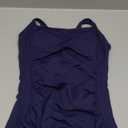 Aqua Eve One Piece Bathing Suit for Women Tummy Control Swimsuit Slimming Vintage Swimwear (Large, Black)