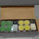 Huquary 108 Pcs Scented Tea Lights Candles Mini Scented Tealight Candles Bulk for Burning Approximately 4 Hours Time(Mix)