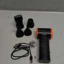 V40 Compressed Air Duster-270000RPM 350G Super Power Electric Air Duster, 10000mAh Cordless Rechargeable Brushless Motor Canned Air, Stepless-Adjustable Air Blower for PC, Keyboard