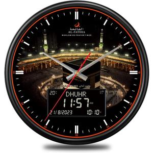 Azan Clock, LED Muslim Prayer Clock, Athan Wall Clock, Read Home/Office/Mosque Digital Azan Clock for Home Decor