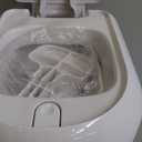 Diaper Genie Platinum Pail (Lilly White) is Made of Durable Stainless Steel and Includes 1 Easy Roll Refill with 18 Bags That can Last up to 5 Months.