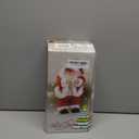 SdeNow Hip Shaking Santa Claus Animated Musical Christmas Toy, Booty Shaking Walking Dancing Santa with Spanish Song Singing Santa Funny Electric Xmas Decoration for Kids