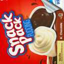 Snack Pack Chocolate and Vanilla Pudding Cups Family Pack, Lunchbox Snack, 12 Count (Pack of 1) (EXP 07/08/25)