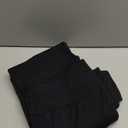 G Gradual Women's Fleece Lined Cargo Pants 6 Pockets Bootcut Water Resistant Winter Flare Leggings for Work, Hiking, Travel (Black)