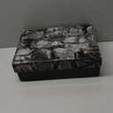 NORTIV 8 Men's Low Top Waterproof Hiking Shoes Trekking Trails Outdoor Work Shoes (8.5 Wide, Black/Dark/Grey)