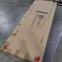 GlasFlength Full Length Arched Mirror, 59"x20" with Wooden Thin Frame - Standing, Hanging, or Leaning - Bedroom, Floor, Dressing Mirror