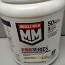 Muscle Milk Powder Pro Series, 50 Grams Protein, Intense Vanilla, 2 Pounds, BBD 07/07/2027