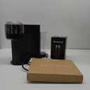 Nespresso Vertuo Next Deluxe Coffee and Espresso Maker, Pure Chrome with Aeroccino Milk Frother,1.1 liter, Black