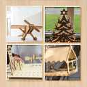 36 Pack Basswood Sheets Plywood Board 1/8 Inch Unfinished Wood,3mm Plywood for Laser Cutting,Boards for Crafts for DIY Plywood Sheets Unfinished Wood Boards for Laser Cutting(12inchx12inch)
